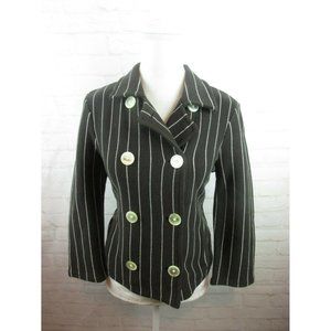 Ralph Lauren women's size M Brown Vertical Striped